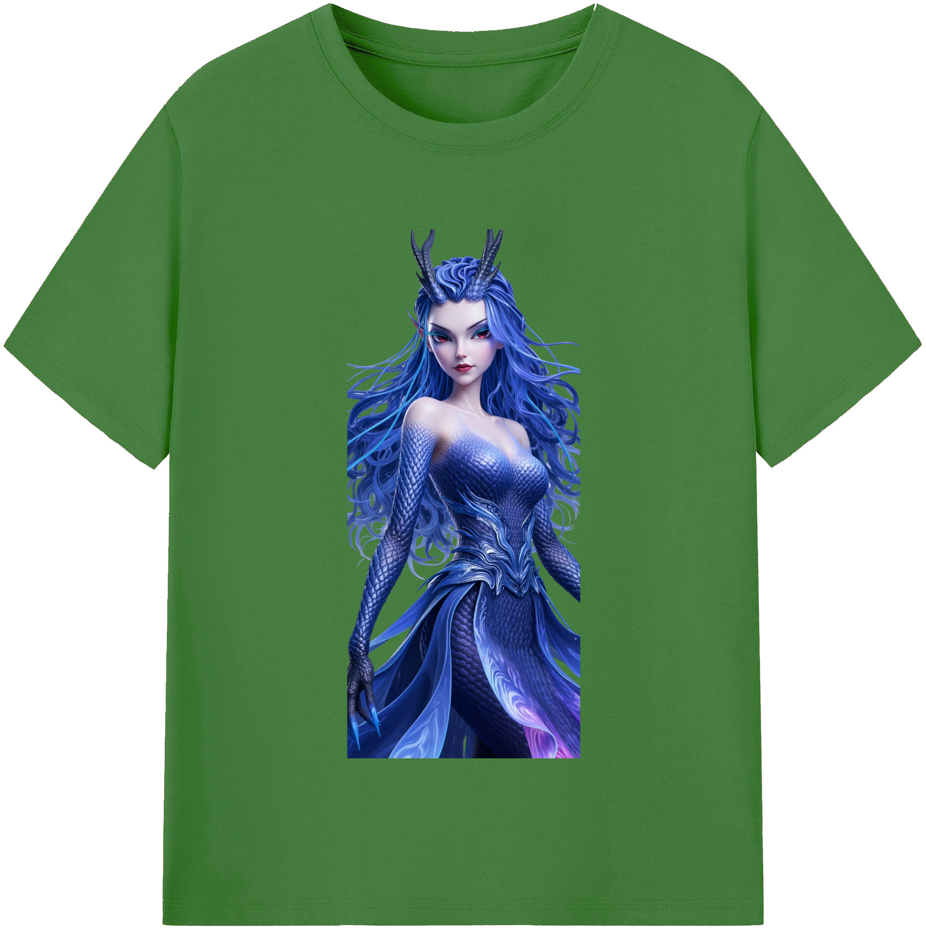 （画像用） Ne Zha 2 ナタ 魔童の大暴れ レディースカジュアルプリントTシャツ（綿100％）